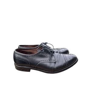Allen Edmonds Men’s Sanford Dress Shoes Size 9 Leather Made In USA Black